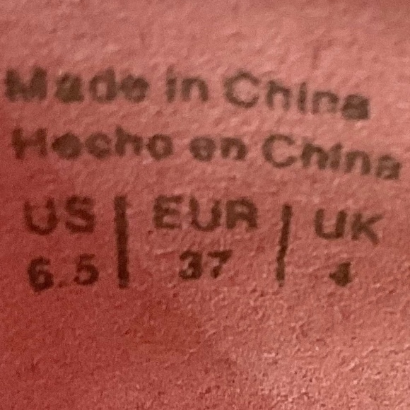 Pink ALDO Sequined Metallic Slip On Loafers Size 6.5 - Picture 11 of 11